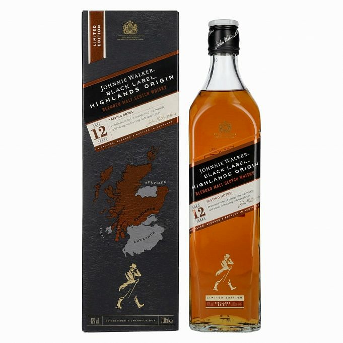 Johnnie Walker Black Label Review. 12 Jahre Alter Blend Scotch Whisky